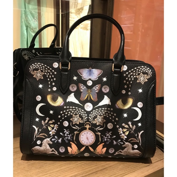 Alexander McQueen Painted Black Cat Perfect Condition Obsession Collection - Picture 3 of 13